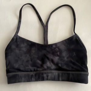 LULULEMON tie dye sports bra